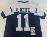 Danny White Signed Dallas Cowboys Throwback Jersey (JSA COA)Super Bowl XII Champ