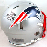 Corey Dillon Autographed Patriots F/S Speed Authentic Helmet -Beckett Hologram