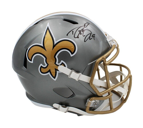 Drew Brees Signed New Orleans Saints Speed Full Size Flash NFL Helmet