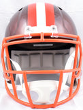 Ozzie Newsome Autographed Browns F/S Flash Speed Helmet w/HOF- Beckett W Holo