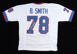 Bruce Smith Signed Buffalo Bills Jersey (Beckett) NFL All Time Sack Leader w/200
