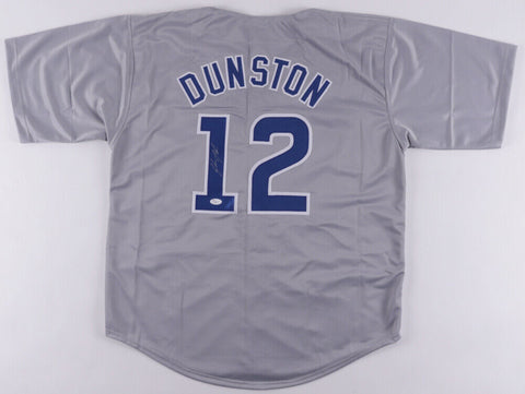 Shawon Dunston Signed Chicago Cubs Jersey (JSA Hologram) Shortstop (1985-1997)