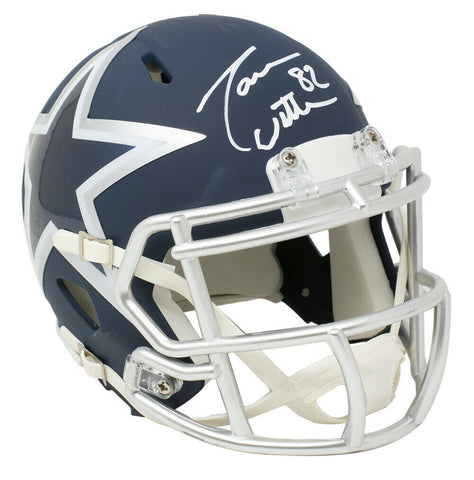 Jason Witten Signed Dallas Cowboys Mini Amp Helmet BAS ITP