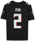 Framed Matt Ryan Atlanta Falcons Autographed Black Nike Vapor Limited Jersey