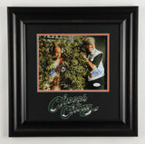 Cheech Marin & Tommy Chong Signed 18x18 Custom Framed Photo Display (JSA)