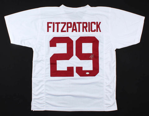 Minkah Fitzpatrick Signed Alabama Crimson Tide Jersey (Beckett Holo) Steelers CB