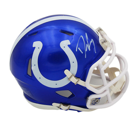 Dwight Freeney Signed Indianapolis Colts Speed Flash NFL Mini Helmet