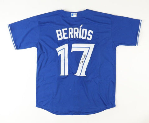 Jose Berrios Signed Toronto Blue Jays Custom Jersey (JSA) 2xAll Star Pitcher