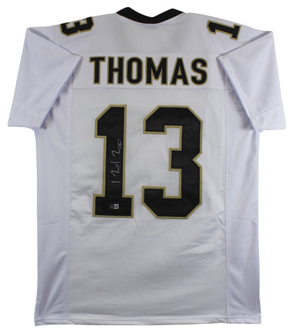 Michael Thomas Authentic Signed White Pro Style Jersey Autographed BAS Witnessed