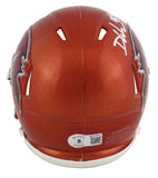 Buccaneers Devin White Authentic Signed Flash Speed Mini Helmet BAS Witnessed