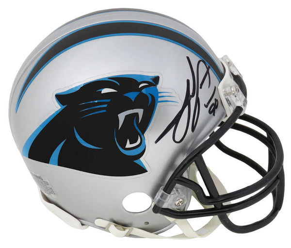 Julius Peppers Signed Carolina Panthers Riddell Mini Helmet - SS COA