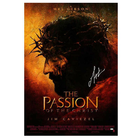 Mel Gibson Autographed 2004 The Passion of the Christ Original 27x40 Poster