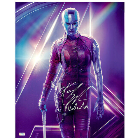 Karen Gillan Autographed 2018 Avengers Infinity War Nebula 16x20 Photo