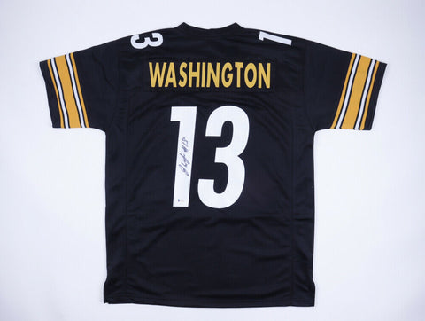 James Washington Signed Pittsburgh Steelers Jersey (Beckett COA) Wide Receiver