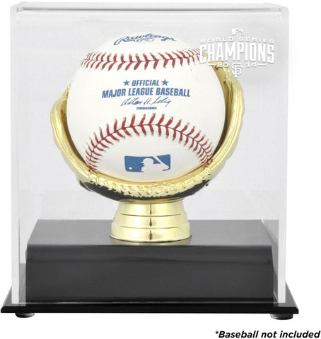 San Francisco Giants 2014 WS Champs Gold Glove Baseball Display Case