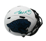 Keenan McCardell Signed Jacksonville Jaguar Speed Full Size Lunar NFL Helmet