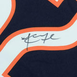 Framed Khalil Mack Chicago Bears Autographed Nike Navy Game Jersey