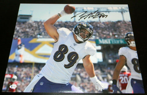 MARK ANDREWS SIGNED AUTOGRAPHED BALTIMORE RAVENS 16x20 PHOTO BECKETT