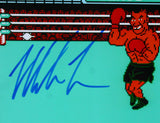 Mike Tyson Autographed 8x10 Punch Out Photo- Beckett Hologram *Blue