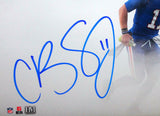 Cole Beasley Autographed Buffalo Bills 8x10 Tunnel HM Photo- Beckett W *Blue