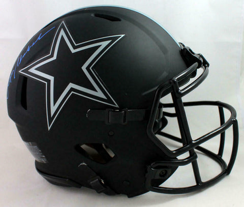 Roger Staubach Autographed Cowboys F/S Eclipse Authentic Helmet - Beckett W Auth