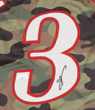 Allen Iverson Signed Philadelphia 76ers Salute to the Military Jersey (JSA COA)