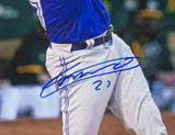 Vladimir Guerrero Jr. Signed Framed Toronto Blue Jays 16x20 Baseball Photo JSA