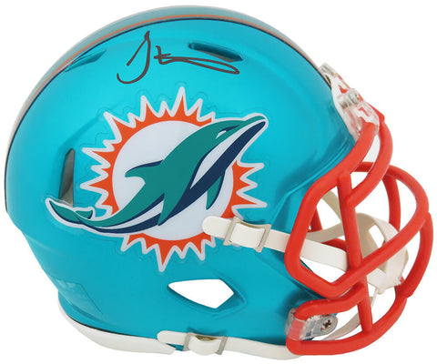 Tyreek Hill Signed Miami Dolphins FLASH Riddell Speed Mini Helmet (SCHWARTZ COA)