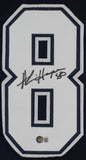 Alvin Harper Authentic Signed Navy Blue Pro Style Jersey BAS Witnessed