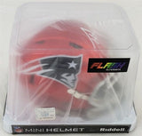 Ty Law Signed New England Patriots Speed Mini Helmet (Patriots Alumni Club COA)