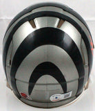Chad Johnson Autographed Cincinnati Bengals Flash Speed Mini Helmet-BeckettWHolo