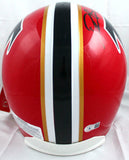Deion Sanders Autographed Falcons 66-69 Authentic F/S Helmet w/Insc.-BAWHologram