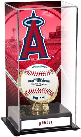 Los Angeles Angels Sublimated Display Case with Image