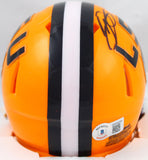 Odell Beckham Jr. Autographed LSU Tigers Speed Mini Helmet-Beckett W Hologram