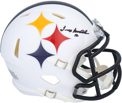 Terry Bradshaw Pittsburgh Steelers Signed AMP Alternate Mini Helmet
