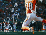 AJ Green Autographed 16x20 Bengals TD Catch Photo-Beckett W Hologram *White