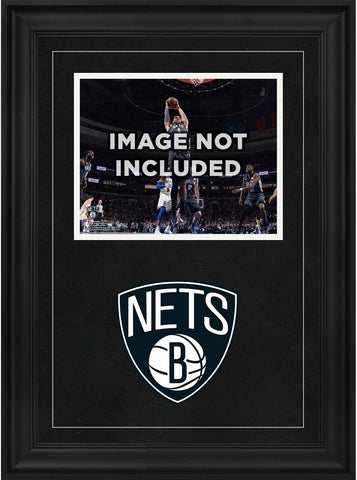 Brooklyn Nets Deluxe 8x10 Horizontal Photo Frame w/Team Logo
