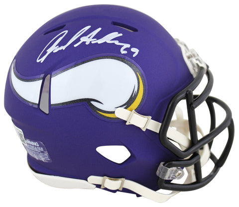 Vikings Jared Allen Authentic Signed Speed Mini Helmet Autographed BAS Witnessed