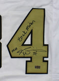 Ricky Williams Signed New Orleans Custom White Jersey With Insc
