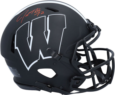 Joe Thomas Wisconsin Badgers Signed Eclipse Alternate Authentic Helmet