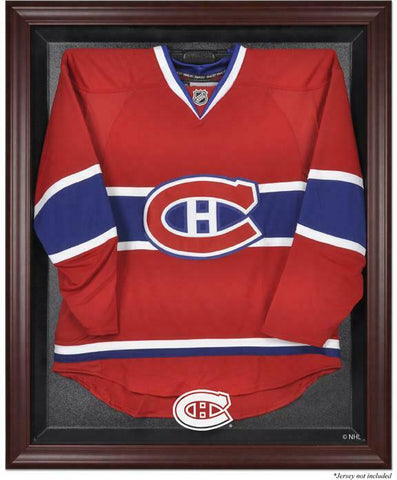 Montreal Candiens Mahogany Jersey Display Case-Fanatics Authentic