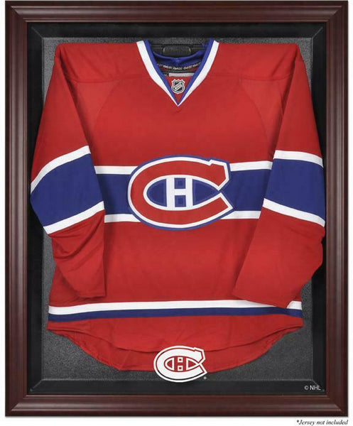 Montreal Candiens Mahogany Jersey Display Case - Fanatics Authentic