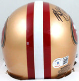 Kyle Juszczyk Signed San Francisco 49ers Mini Helmet- Beckett W Hologram *Black