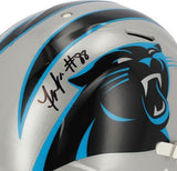 Terrace Marshall Jr. Carolina Panthers Signed Riddell Speed Authentic Helmet