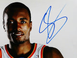 Serge Ibaka Autographed 16x20 Holding Basketball Photo- JSA Authenticated