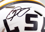 Odell Beckham Jr. Signed LSU F/S White Speed Authentic Helmet-Beckett W Hologram