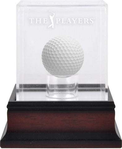 Mahogany The PLAYERS Champship Logo Golf Ball Case-Insert Your Own Ball
