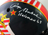 Roger Staubach Signed Navy F/S DTOM ProLine Helmet w/ Heisman - Beckett W Auth