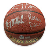 Larry Bird, Robert Parish & Kevin McHale Signed Autographed Basketball NEP