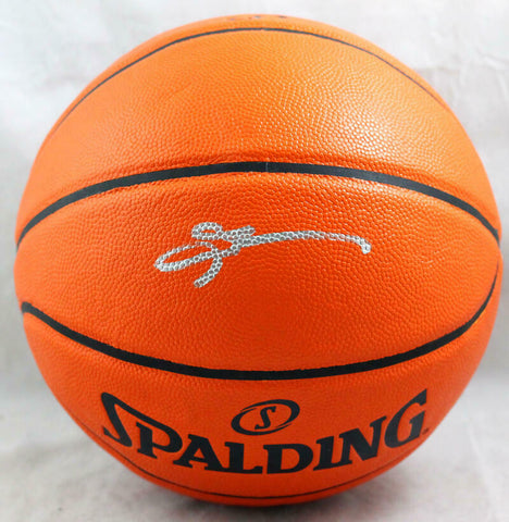 Allen Iverson Signed Official NBA Spalding Basketball - Beckett W Auth *Silver